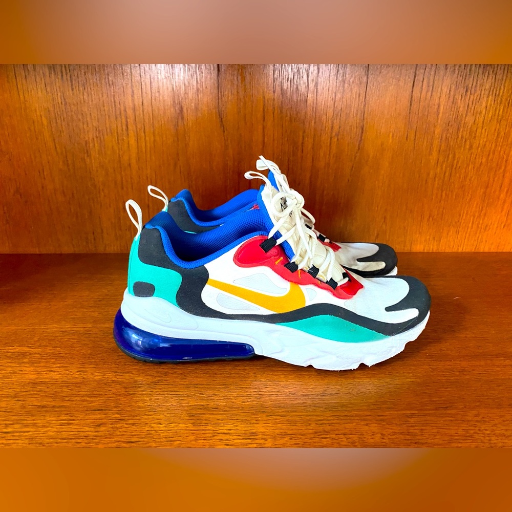 Nike React sneakers.